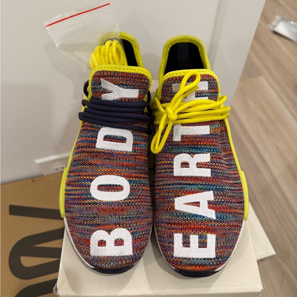 Multicolor 'Bold' Human Race Sneaker - Yellow Trim